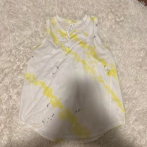 Lululemon high neck running and training tank top size 6